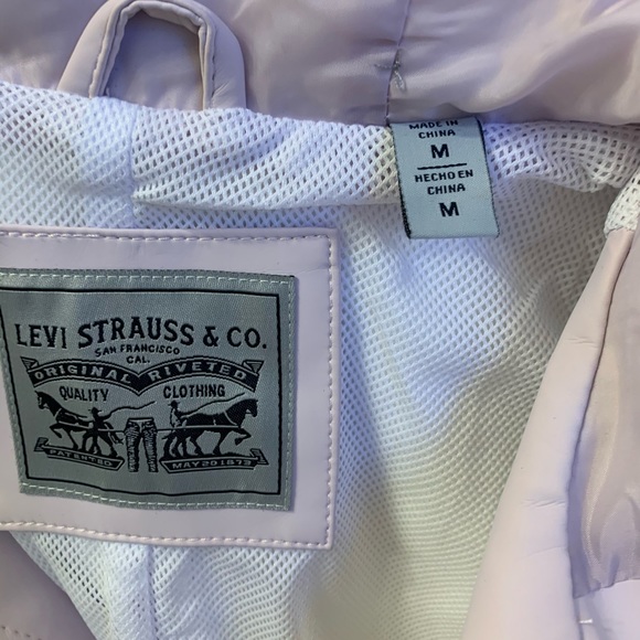 NWT Levi’s Raincoat - Lavender - Picture 7 of 14